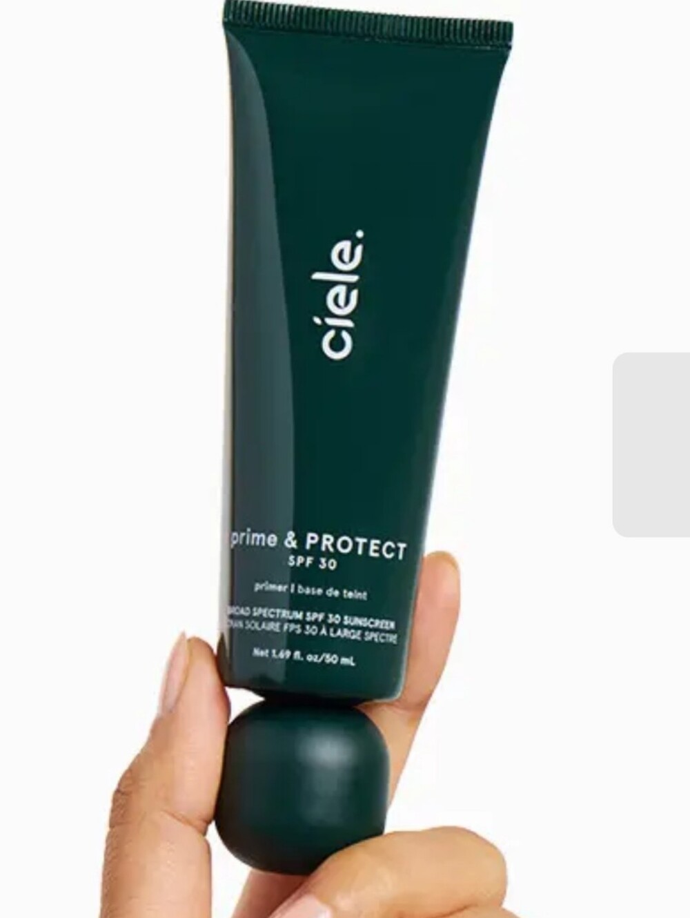 CIELE Prime & PROTECT Tinted Primer And SPF 30+ NIB FULL SIZE